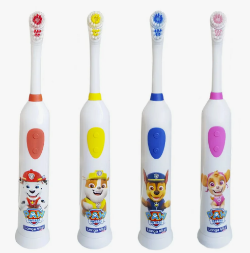 Longa Vita электрическая зубная щетка для детей, арт. КАВ-3, для детей с 3 лет, щетка зубная, цвет в ассортименте, 1 шт.